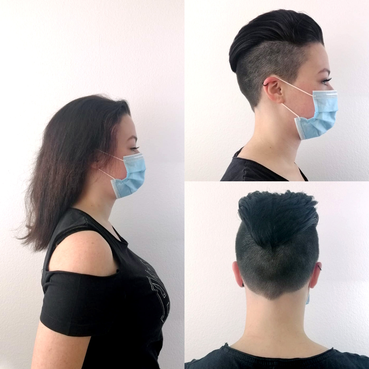 Frauen langen mit haaren undercut bei Undercut für